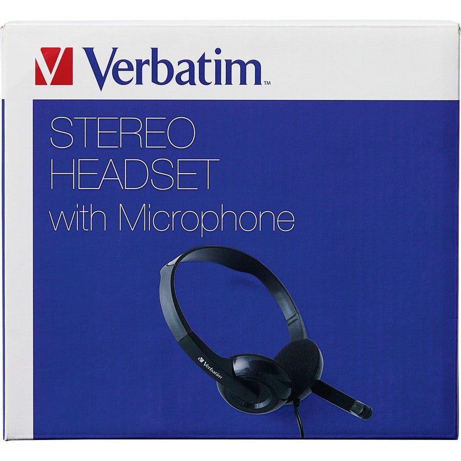 Verbatim Stereo Headset with Microphone