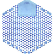 Fresh Products Wave 3D Urinal Screen - Lasts upto 30 Days - Splash Reducer, Odor Control - 10 / Box - Blue