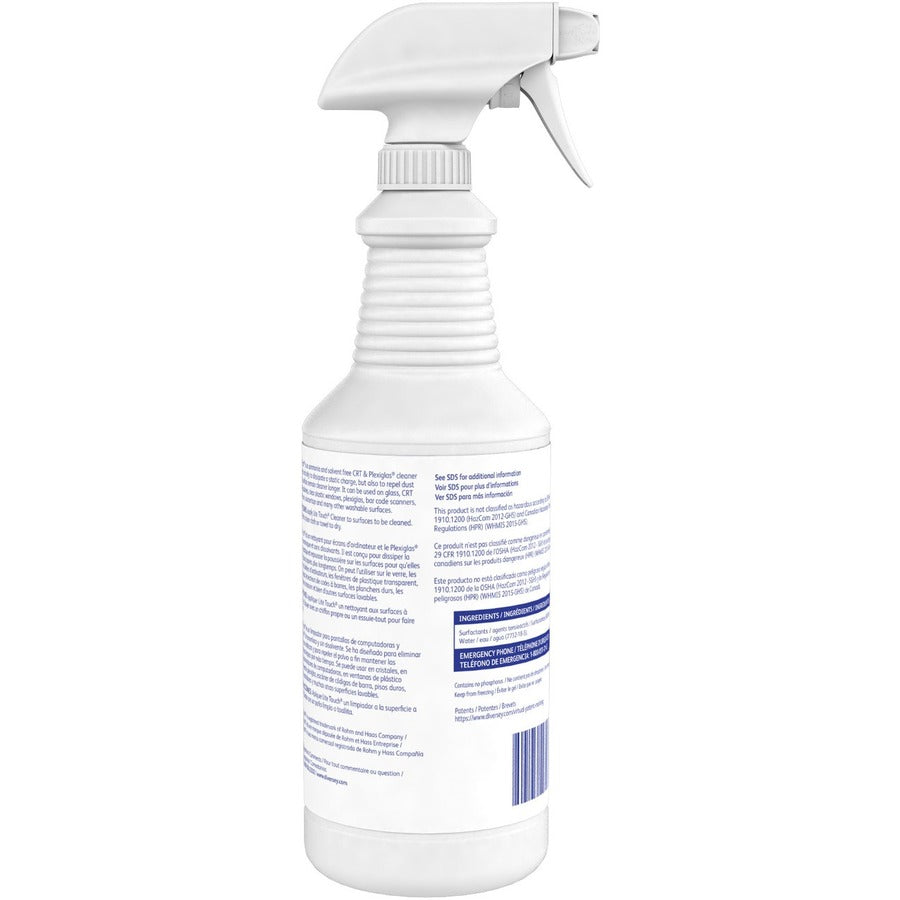 For Multi Surface, Multipurpose - 1 quart - Sturdy, Ammonia-free, Solvent-free, Fragrance-free - PurpleSpray Bottle - 12 / Carton