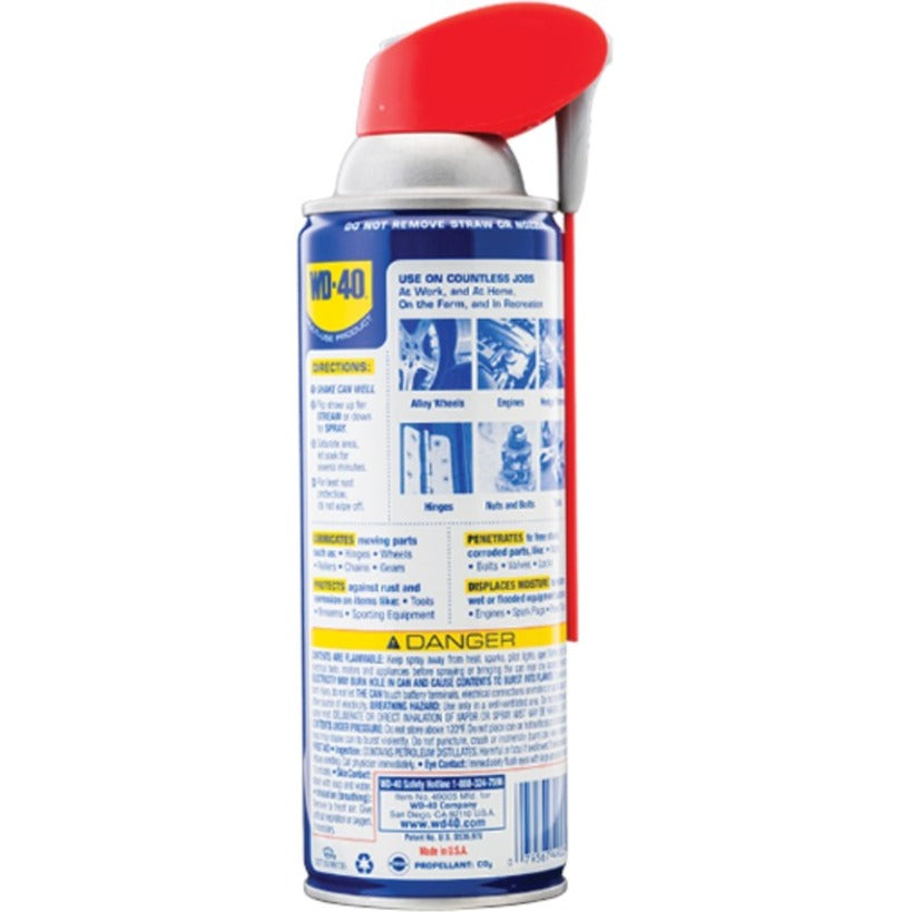 WD-40 Multi-Use Lubricant - 11 fl oz (0.3 quart) - Clear Can - 1 Each