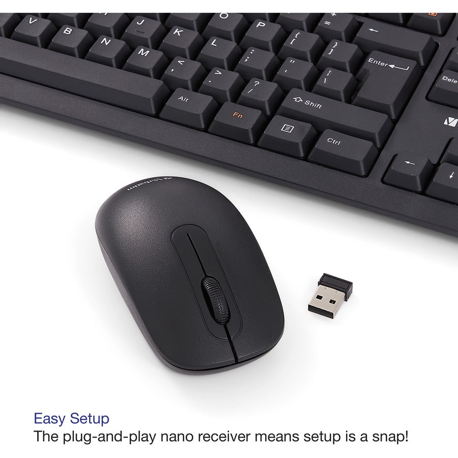 Verbatim Wireless Keyboard And Mouse