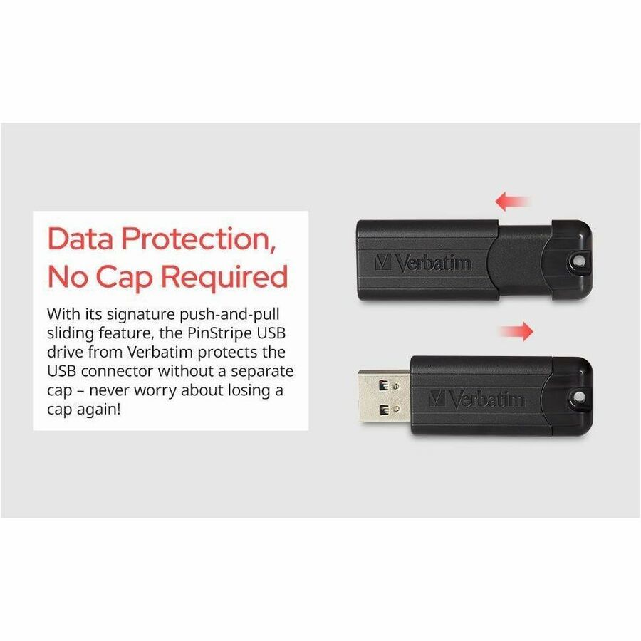 32 GB - USB 3.2 (Gen 1) Type A - Black - Lifetime Warranty - 10 / Pack