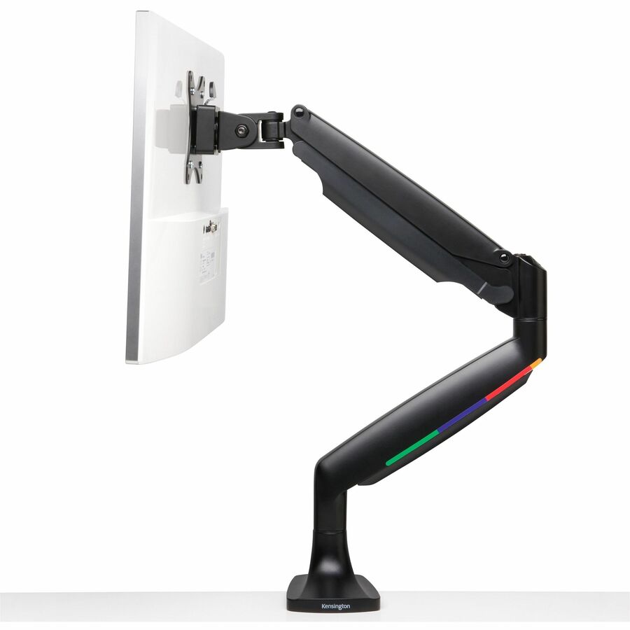 Kensington SmartFit Mounting Arm for Monitor, Curved Screen Display, Flat Panel Display - Black - Landscape/Portrait