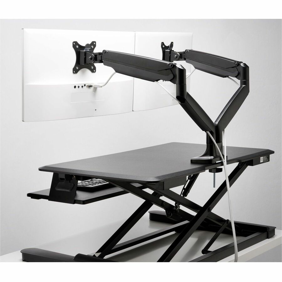 Kensington SmartFit Mounting Arm for Monitor, Flat Panel Display, Curved Screen Display - Black
