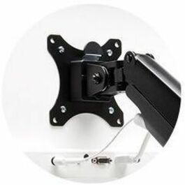 Kensington SmartFit Mounting Arm for Monitor, Flat Panel Display, Curved Screen Display - Black