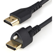 StarTech.com 2m/6ft HDMI Cable with Locking Screw - 4K 60Hz HDMI 2.0 Cable