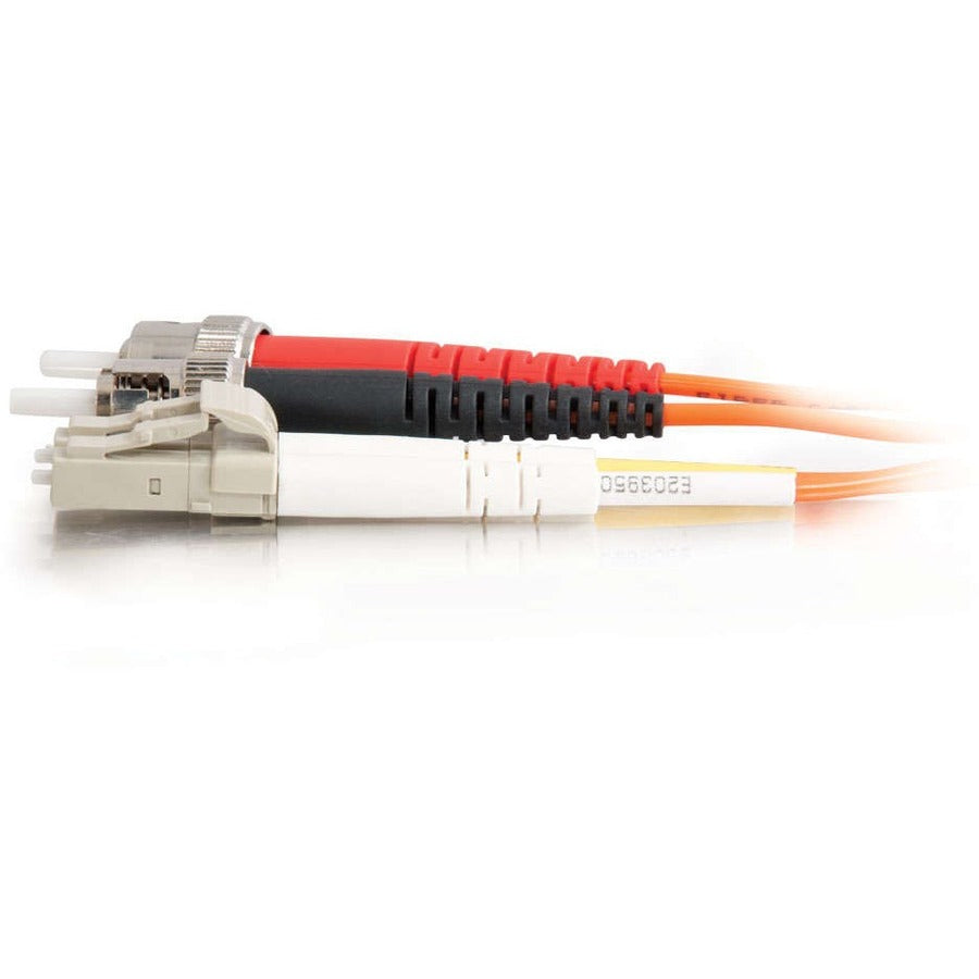 C2G Fiber Optic Duplex Patch Network Cable - 13.12 ft Fiber Optic Network Cable for Network Device, ATM - First End: 2 x LC Network - Male - Second End: 2 x ST Network - Male - Patch Cable - 62.5/125 &micro;m - Orange - 1 Each - TAA Compliant