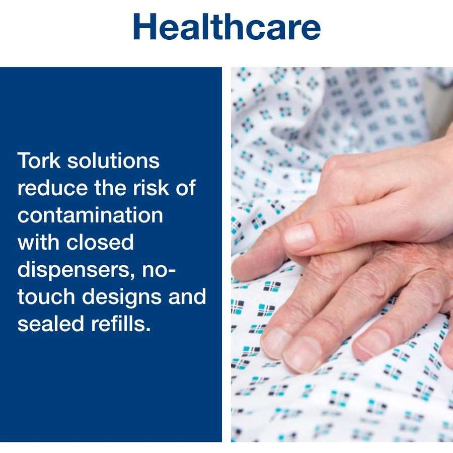 1230 x Towel - 19.3" Height x 14.4" Width x 4" Depth - Plastic - Black - 1 Carton