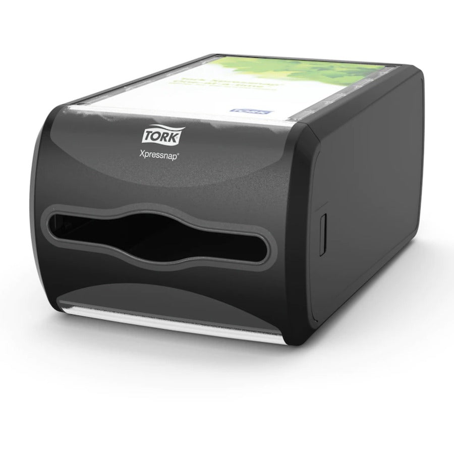 5.7" Height x 7.5" Width x 12.1" Depth - Plastic - Licorice - Hygienic, Durable, Easy to Clean, Window - 1 Each