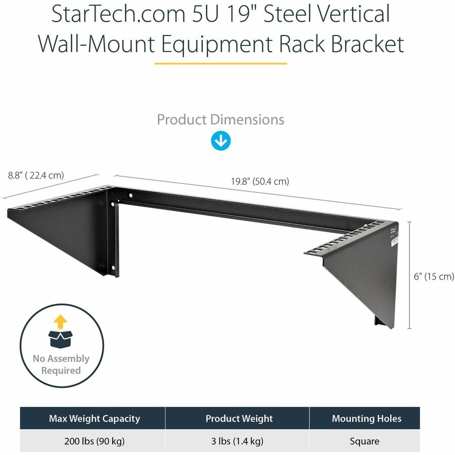 StarTech.com Vertical Wall Mount Bracket