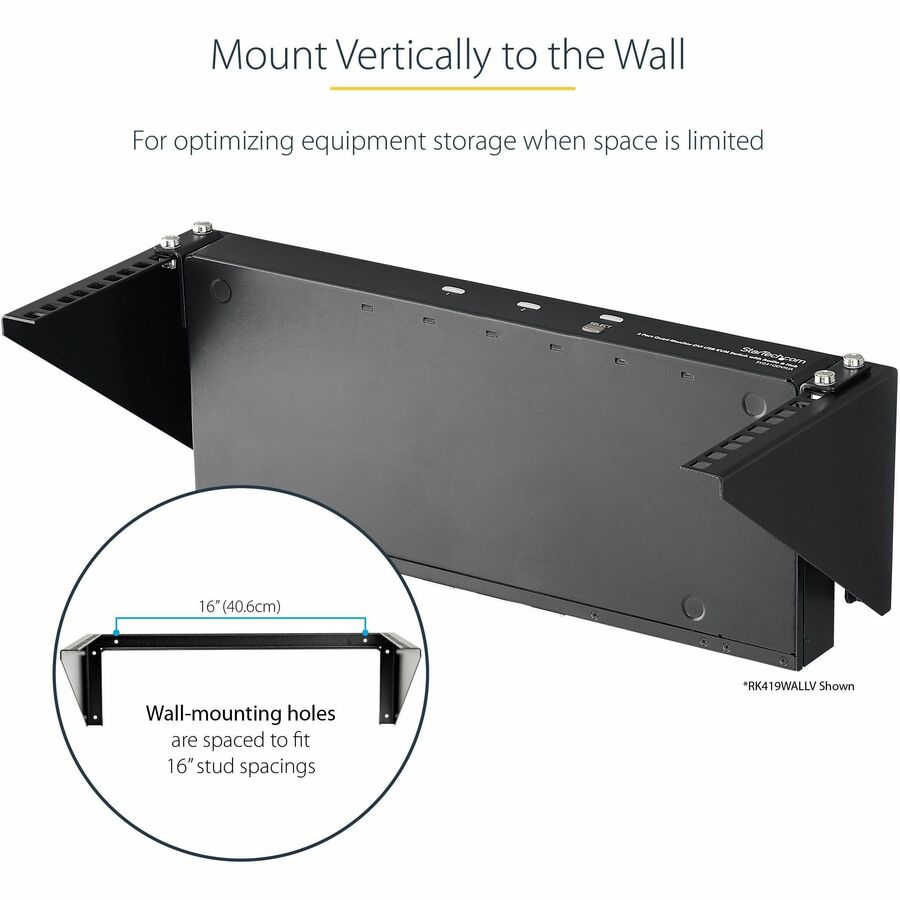 StarTech.com Vertical Wall Mount Bracket