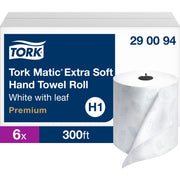 2 Ply - 7.25" Roll Diameter - 1 33/64" Core - White - Virgin Pulp, Fiber - 6 / Carton