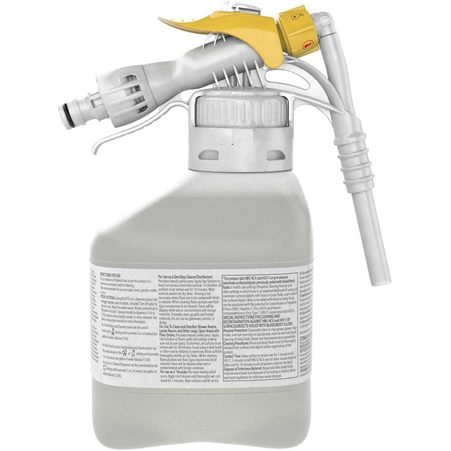 50.7 fl oz (1.6 quart) - Citrus Scent - Bactericide, Virucidal - Clear - 2 / Carton