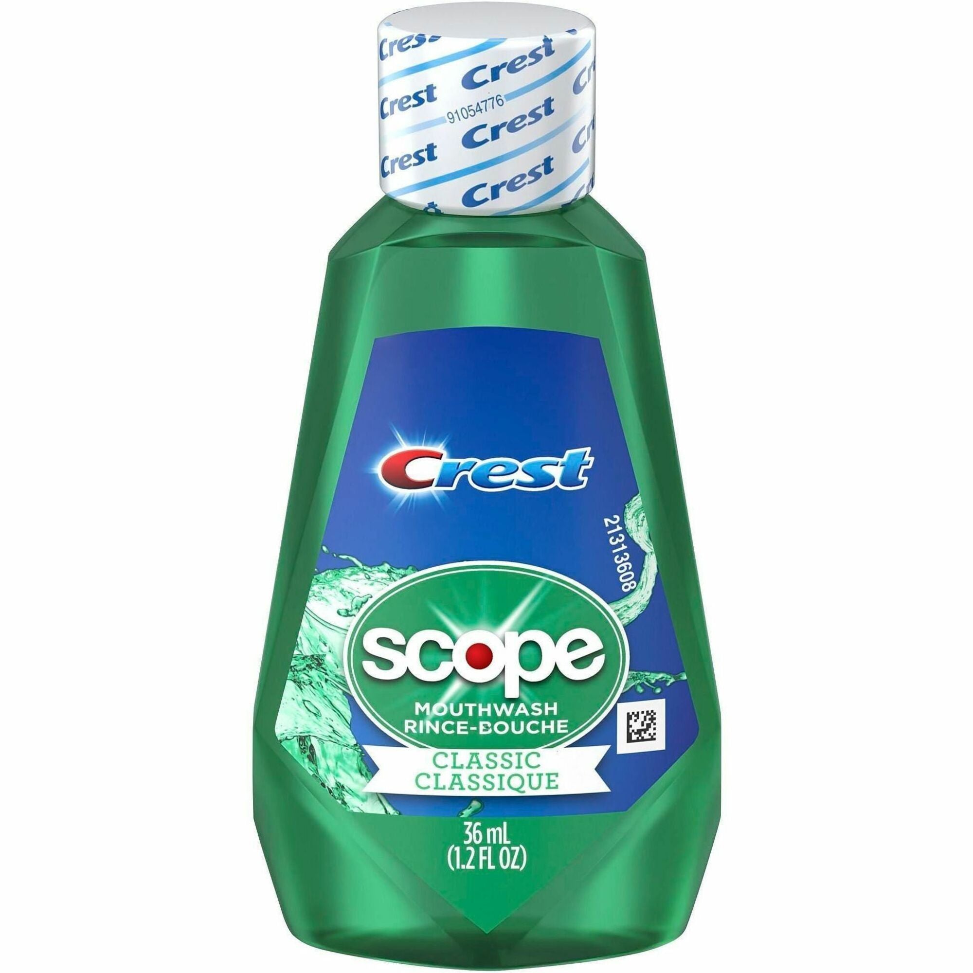 Crest Scope Classic Mouthwash - For Bad Breath - Mint - 1.20 fl oz - 180 / Carton