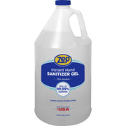 Zep Hand Sanitizer Gel - Clean Scent - 1 gal - Kill Germs - Hand - Clear - Residue-free - 1 Each