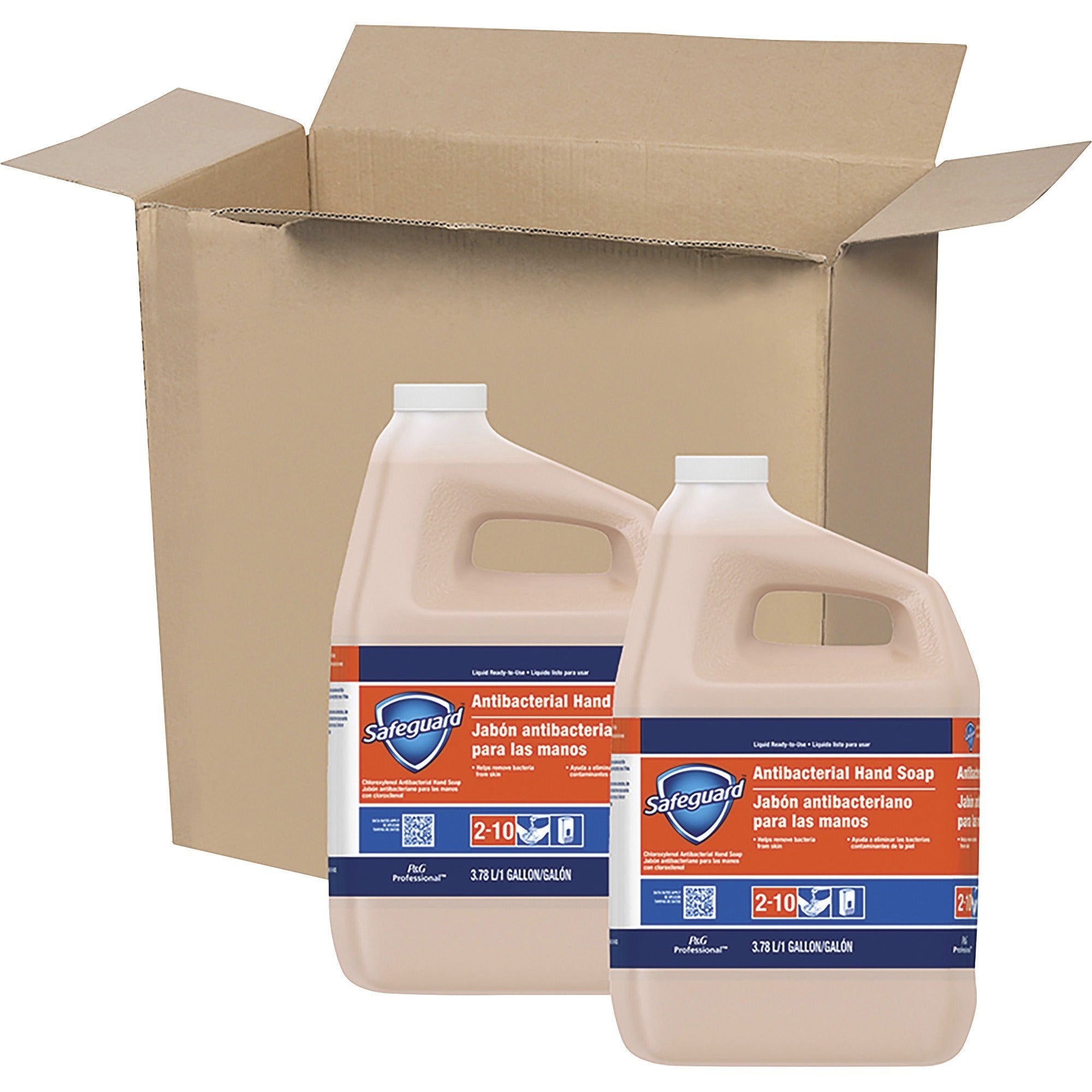 1 gal - Bacteria Remover, Dirt Remover, Kill Germs - Hand - Moisturizing - Antibacterial - Peach - Rich Lather - 1 Carton