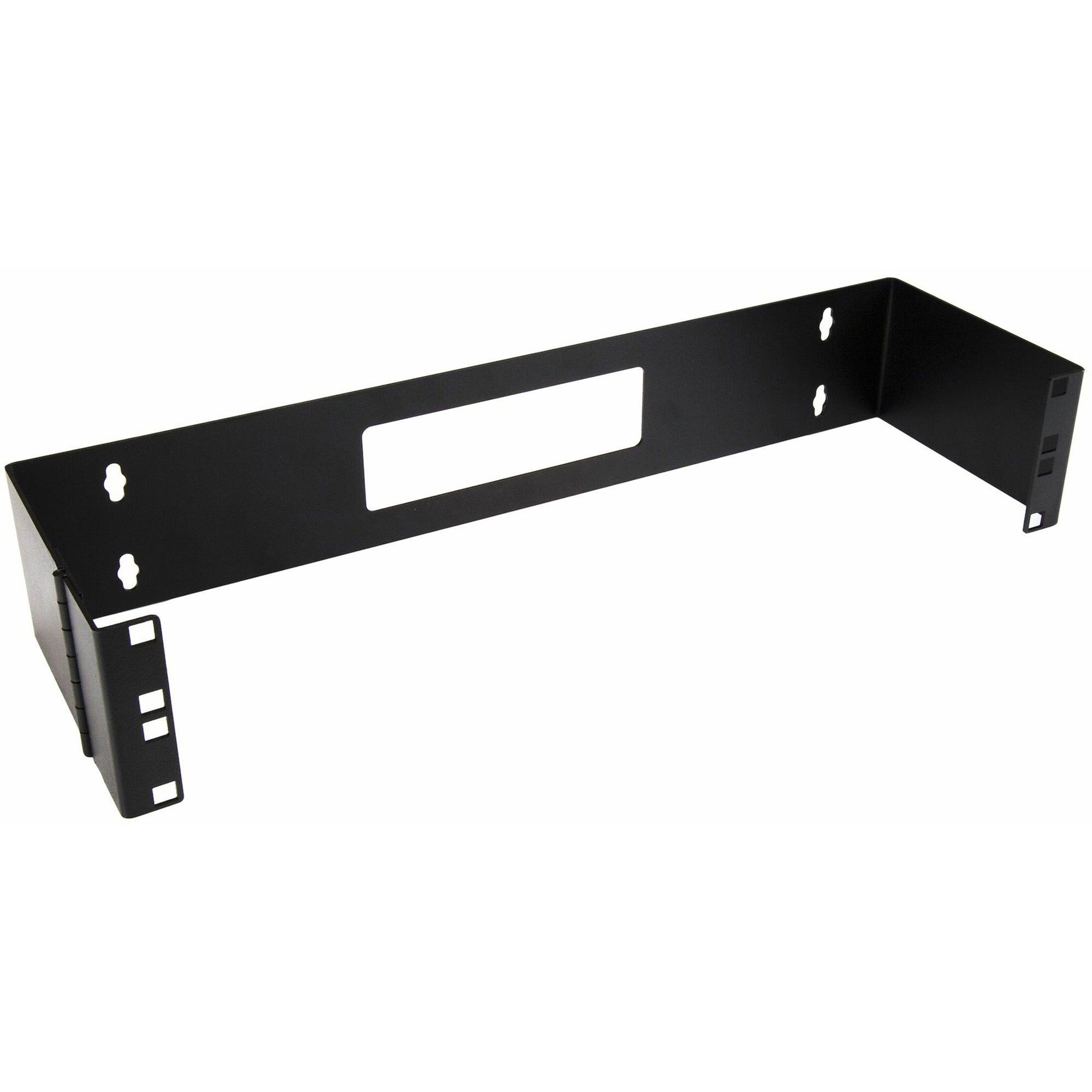 StarTech.com 2U 19in Hinged Wall Mount Bracket for Patch Panels