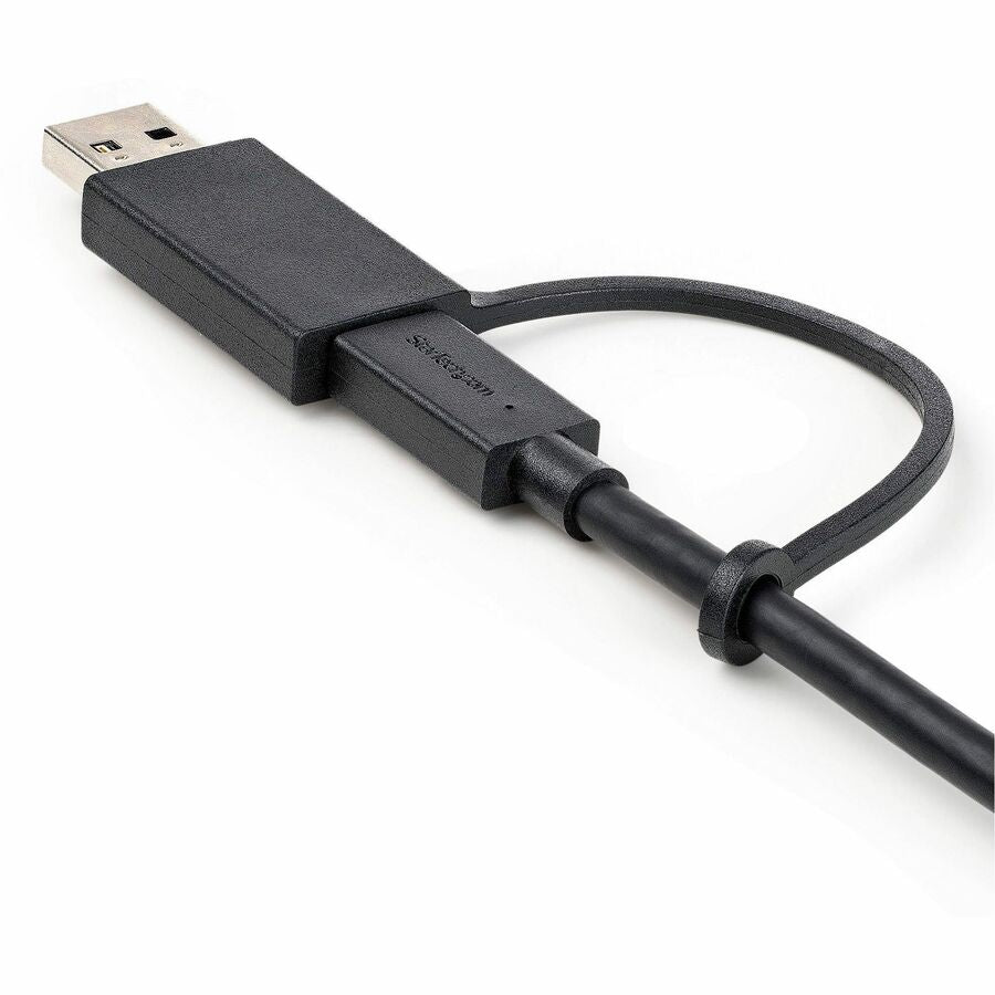StarTech.com 3ft USB-C Cable with USB-A Adapter - 2-in-1 Hybrid Dock Cable