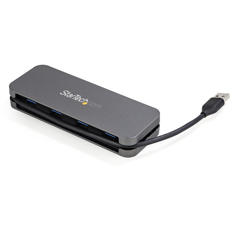 StarTech.com Usb Hub - New - USB 3.2 (Gen 1) Type A - Portable - 4 USB Port(s) - UASP Support - PC, ChromeOS, Mac, Linux, Android, iPadOS