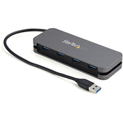 StarTech.com Usb Hub - New - USB 3.2 (Gen 1) Type A - Portable - 4 USB Port(s) - UASP Support - PC, ChromeOS, Mac, Linux, Android, iPadOS