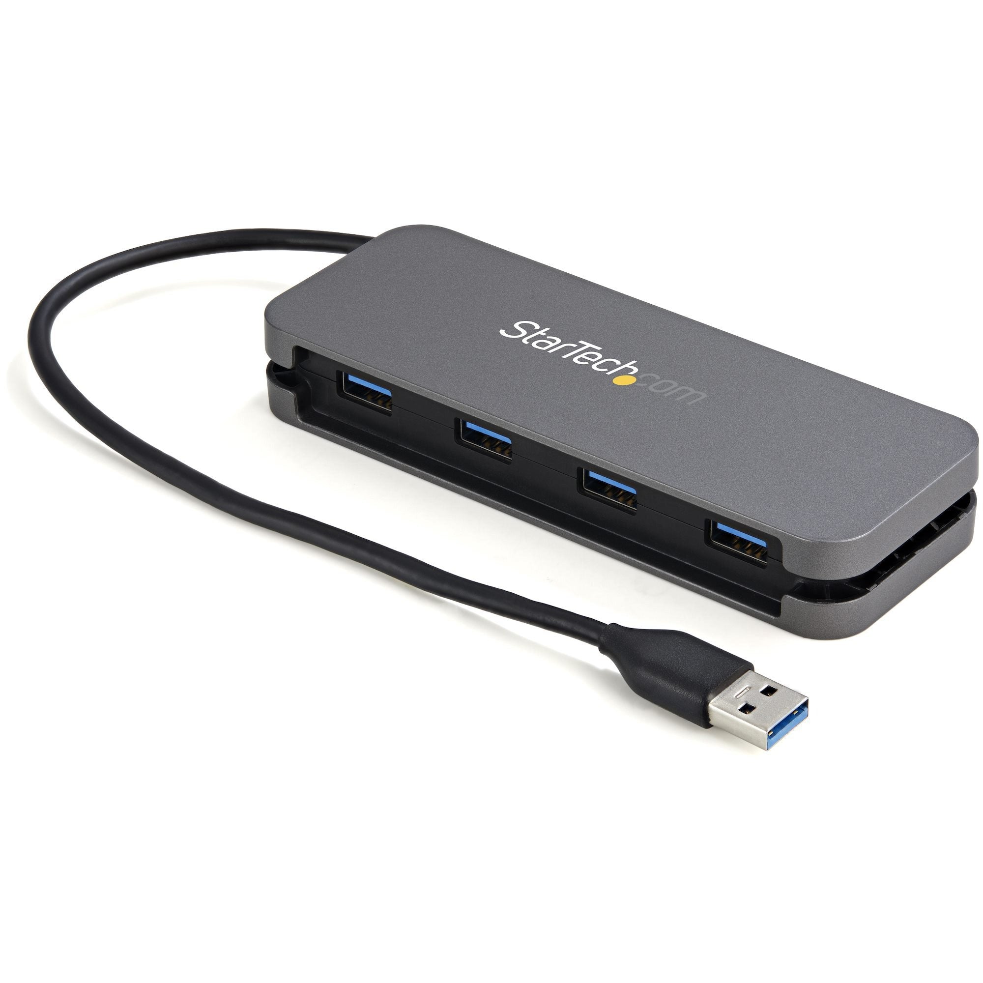 StarTech.com Usb Hub - New - USB 3.2 (Gen 1) Type A - Portable - 4 USB Port(s) - UASP Support - PC, ChromeOS, Mac, Linux, Android, iPadOS