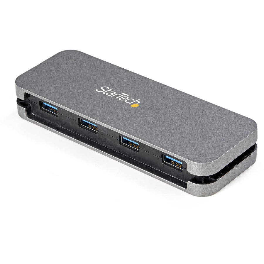 StarTech.com Usb Hub - New - USB 3.2 (Gen 1) Type A - Portable - 4 USB Port(s) - UASP Support - PC, ChromeOS, Mac, Linux, Android, iPadOS