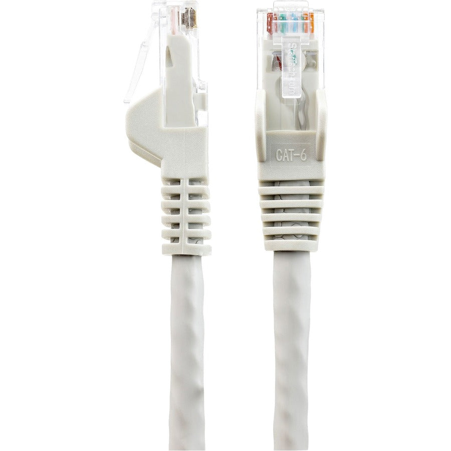 StarTech.com 1ft LSZH CAT6 Ethernet Cable - Gray Snagless Patch Cord