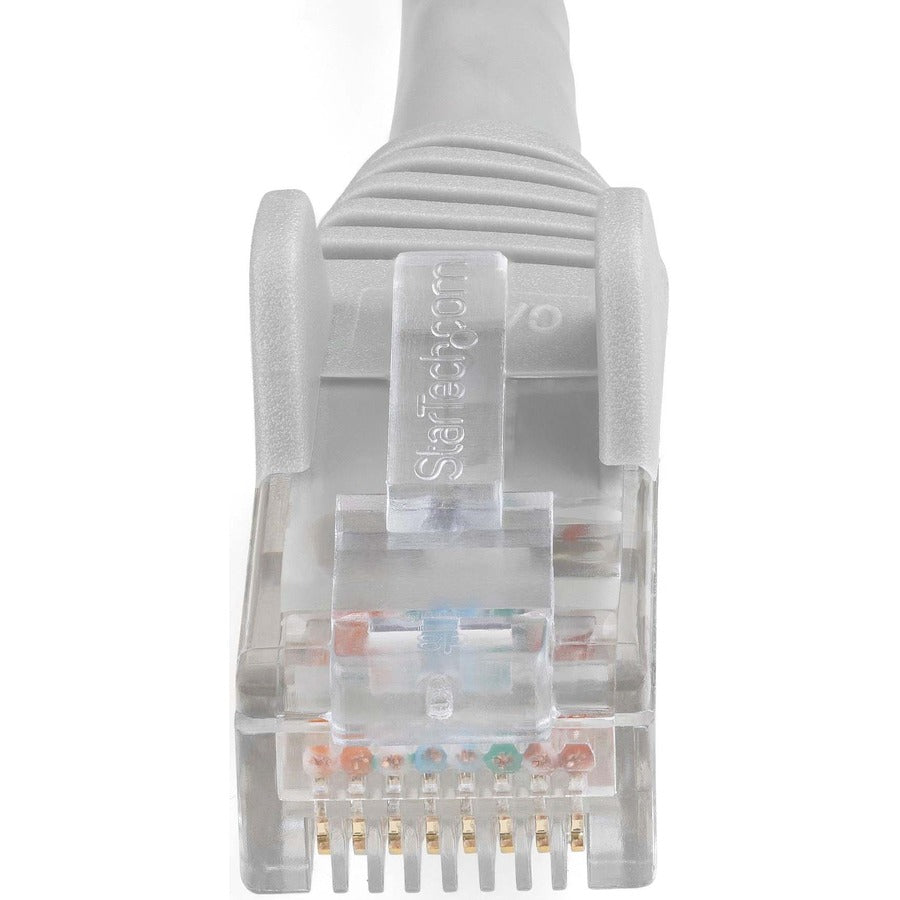 StarTech.com 10ft LSZH CAT6 Ethernet Cable - Gray Snagless Patch Cord