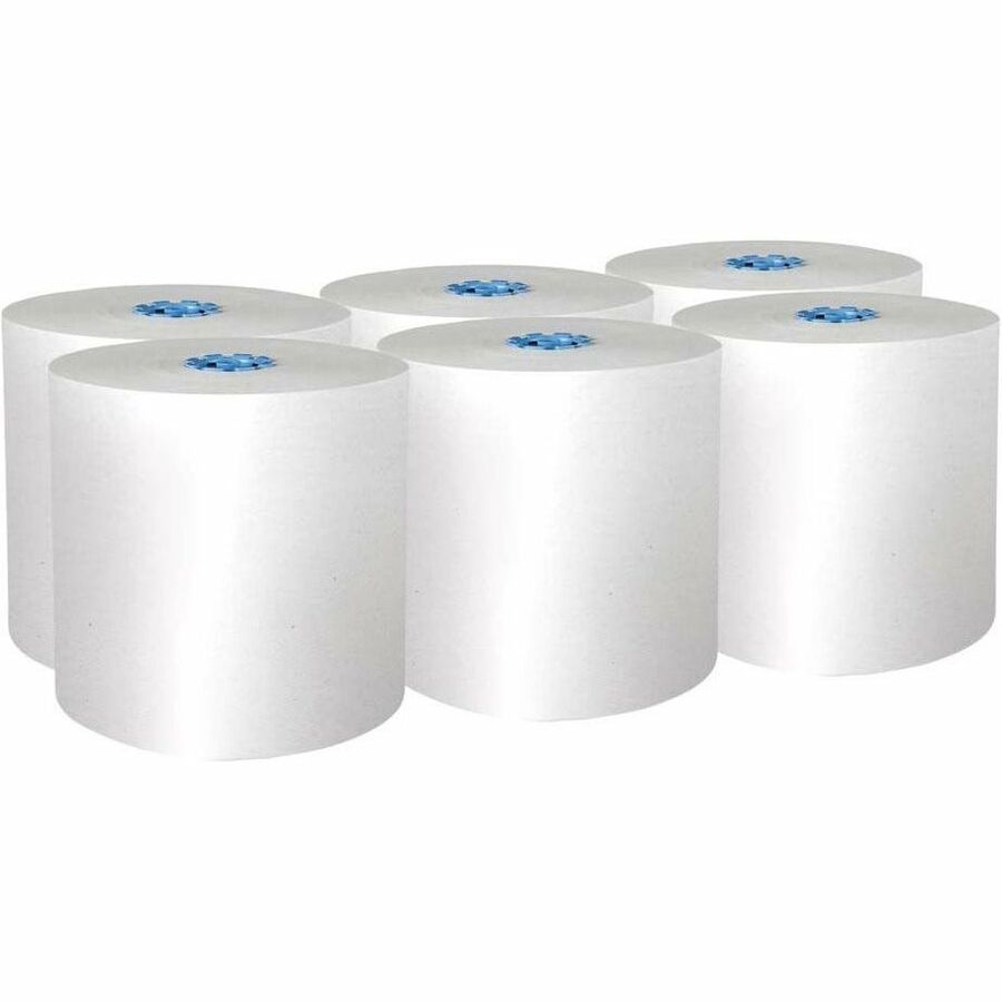 1 Ply - 900 ft Length - 1 3/4" Core - WhiteCase - 5400/Case - 6 / Case