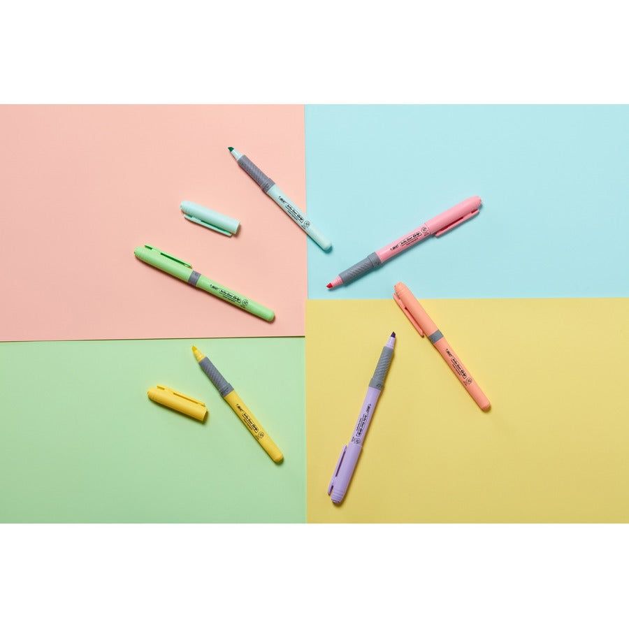 1.6 mm Chisel Marker Point - Assorted Ink - 6 Pack