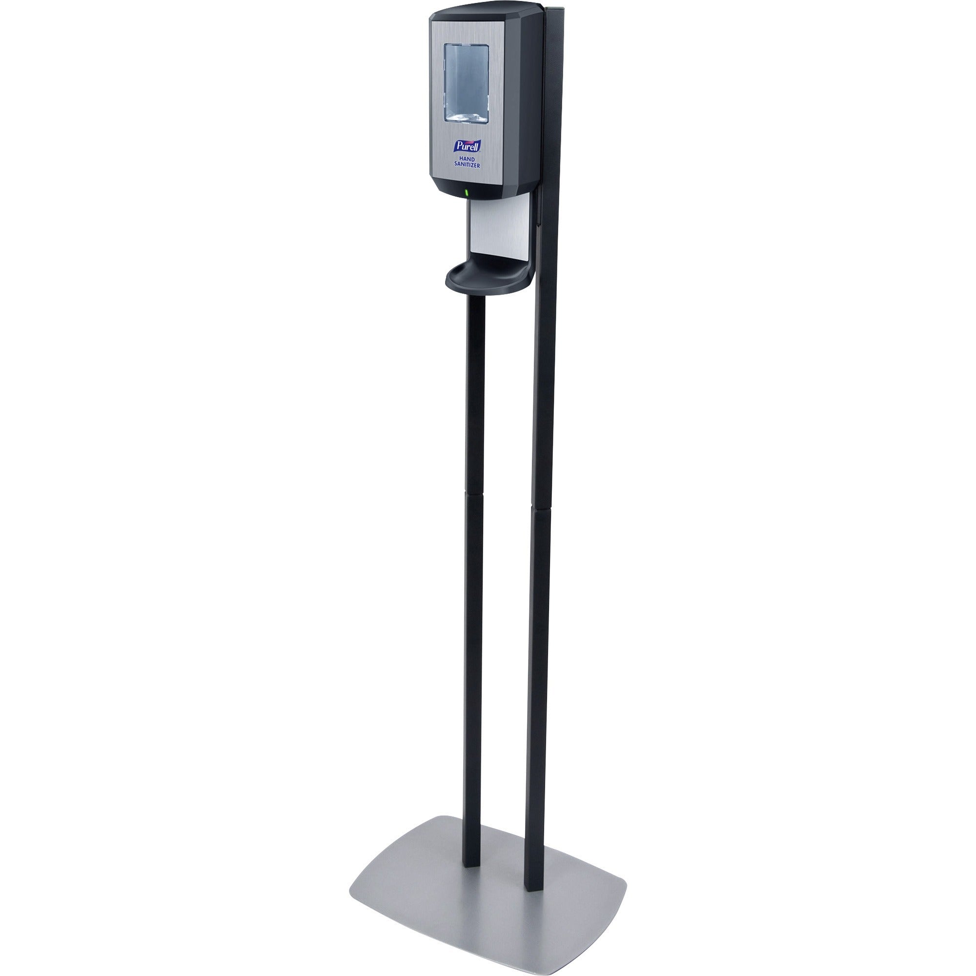 5" Height x 13.50" Width - Freestanding - ABS Plastic - Gray