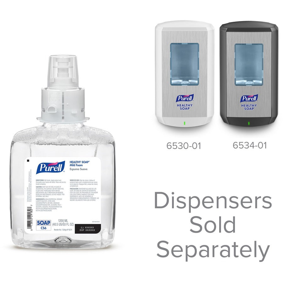 Fresh Fruit Scent - 1.27 quart - Dirt Remover, Kill Germs - Hand, Skin - Moisturizing - Fragrance-free, Dye-free, Bio-based - 2 / Carton