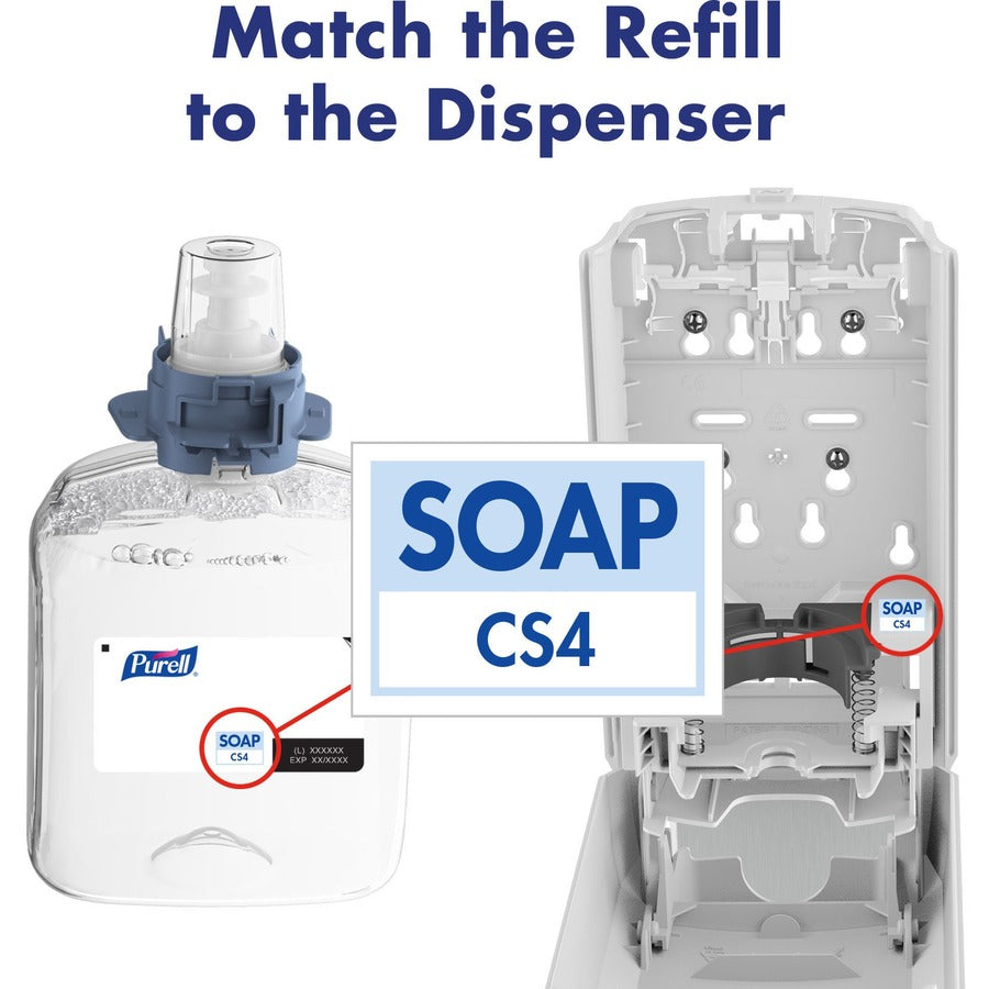 1.32 quart - Kill Germs, Bacteria Remover - Hand, Hospital, Healthcare, Skin - Moisturizing - Non-irritating, Dye-free, Fragrance-free, Rich Lather - 3 / Carton