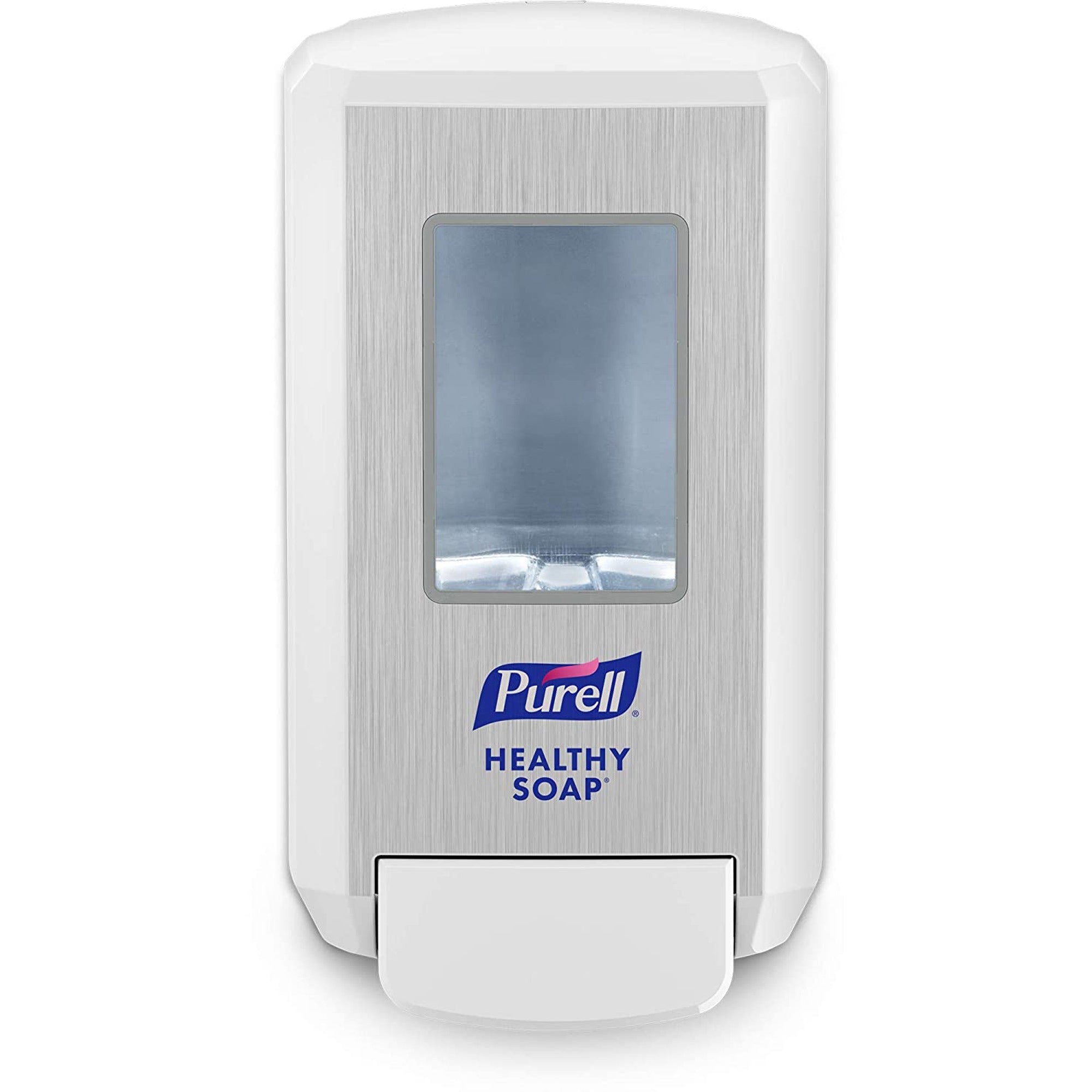 PURELL&reg; CS4 Soap Dispenser - Manual - 1.32 quart Capacity - Site Window, Wall Mountable, Durable - White - 1 Carton