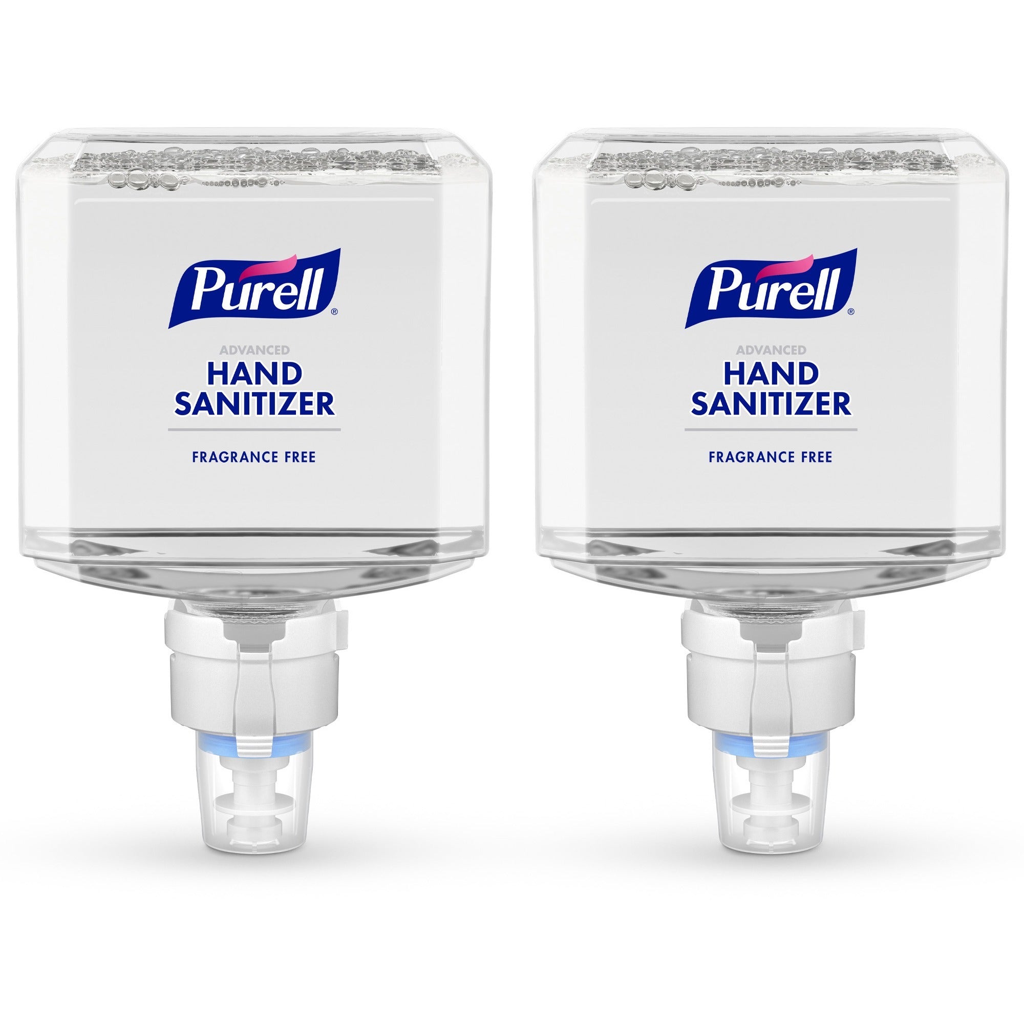 PURELL&reg; Advanced Hand Sanitizer Foam Refill - Clean Scent - 1.27 quart - Kill Germs - Hand, Healthcare, Skin - Fragrance-free, Dye-free, Hygienic, Refillable - 2 / Carton