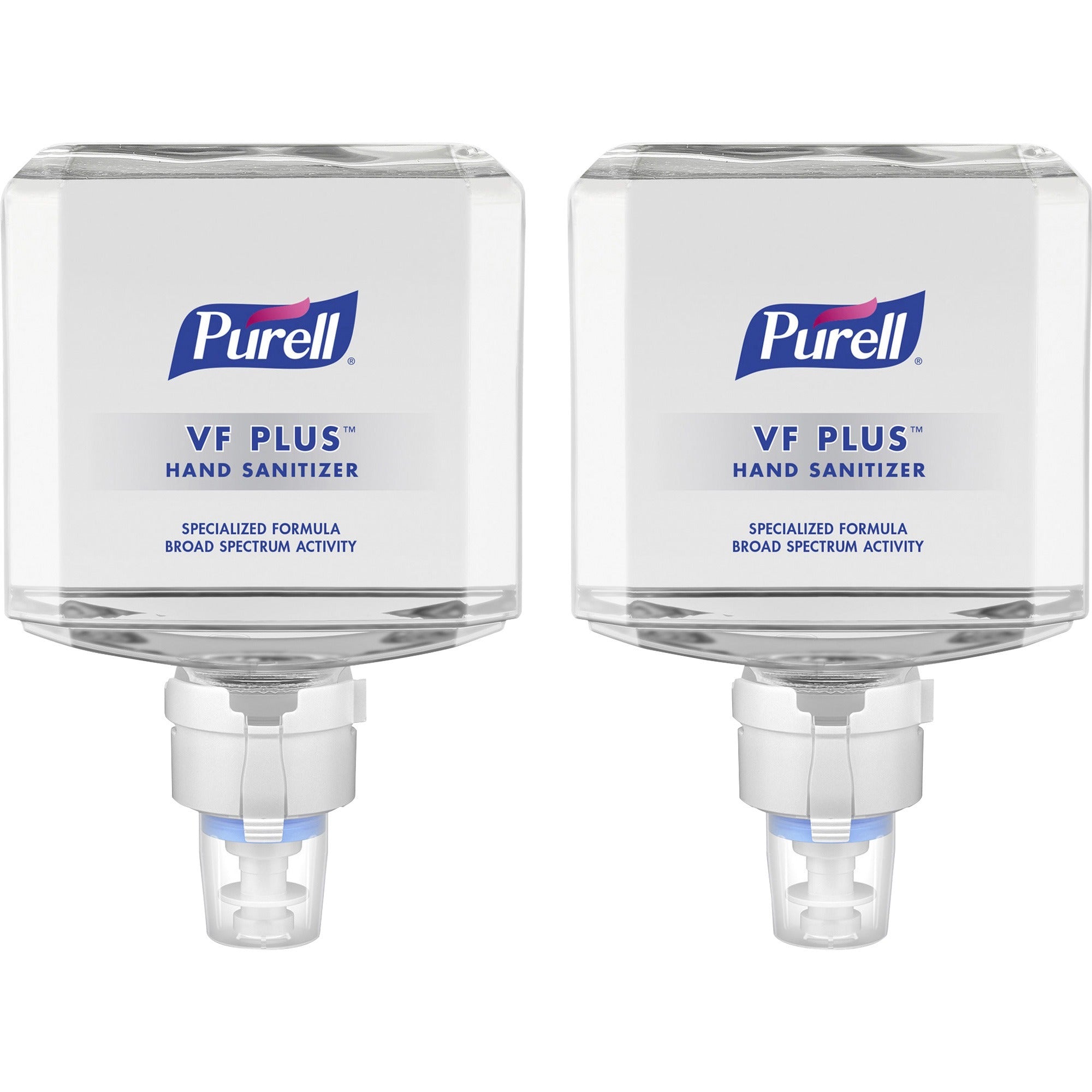 PURELL&reg; VF PLUS Hand Sanitizer Gel Refill - 1.27 quart - Pump Dispenser - Kill Germs, Bacteria Remover - Restaurant, Cruise Ship, Hand - Quick Drying, Fragrance-free, Hygienic, Dye-free - 2 / Carton