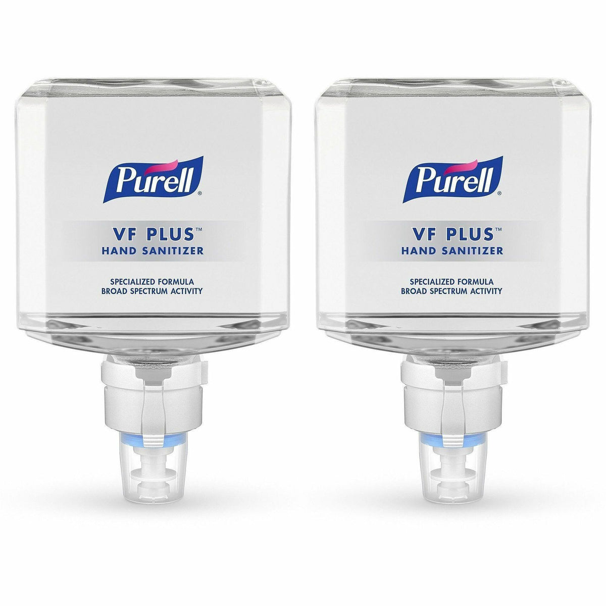 PURELL® VF PLUS Hand Sanitizer Gel Refill - 1.27 quart - Pump Dispenser - Kill Germs, Bacteria Remover - Restaurant, Cruise Ship, Hand - Quick Drying, Fragrance-free, Hygienic, Dye-free - 2 / Carton