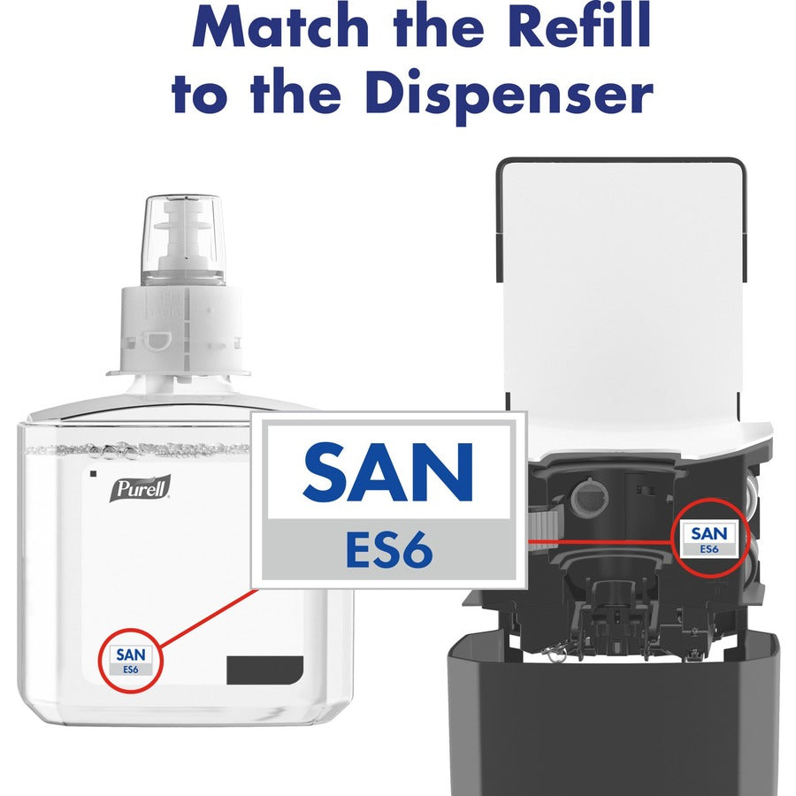 PURELL&reg; Advanced Hand Sanitizer Gel Refill - 1.27 quart - Bacteria Remover, Kill Germs - Hand - Dye-free, Hygienic - 2 / Carton