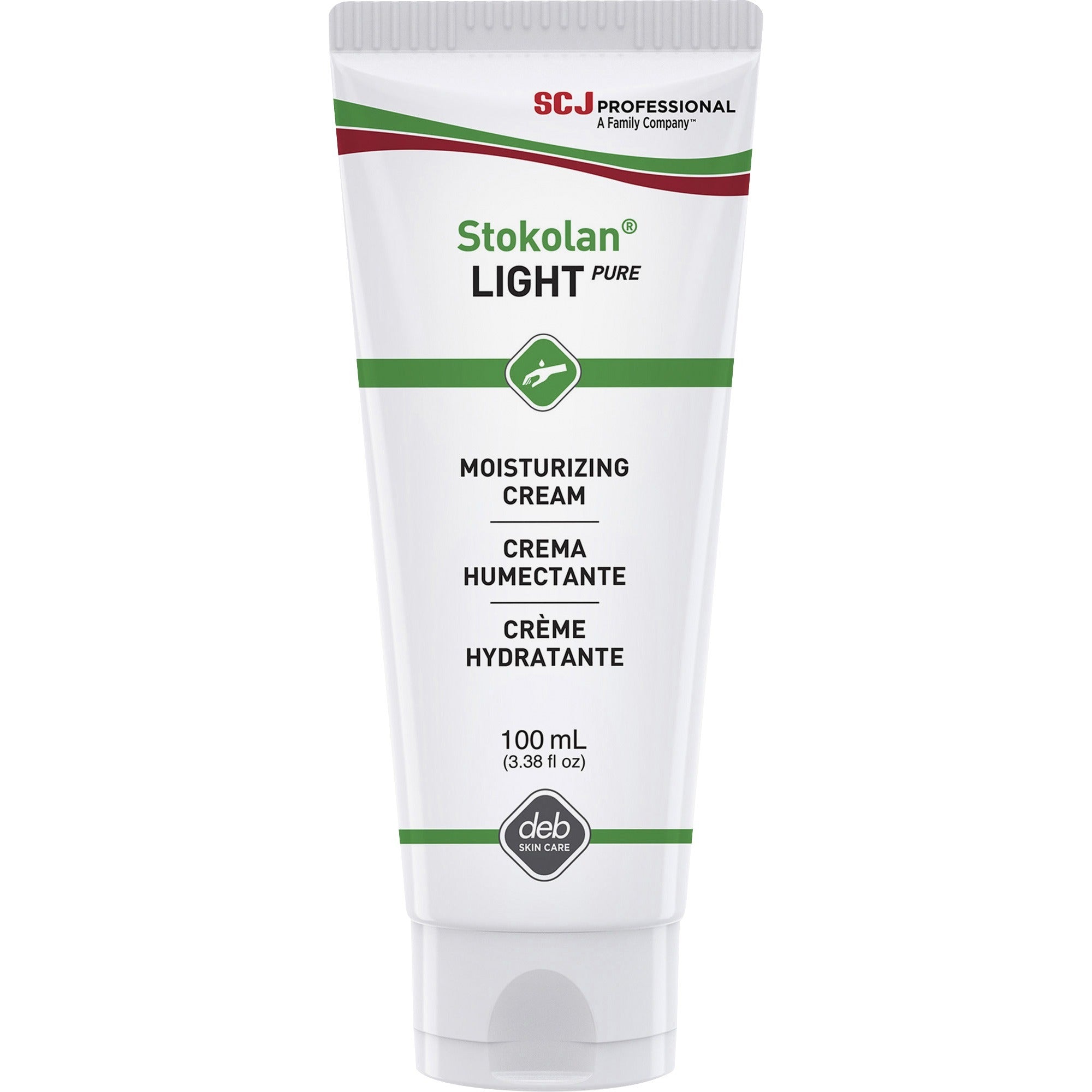 SC Johnson Stokolan Skin Conditioning Cream, 3.38 fl oz Tube, Non-greasy, Dye-free, Silicone-free, Fragrance-free, Moisturising, Hypoallergenic, 1 Each