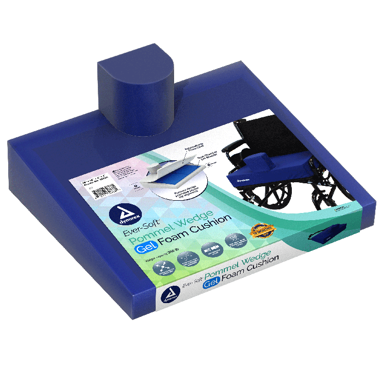 Pommel Gel-Foam Wedge Cushion, 20" x 16" x 4" x 2", Multi, 1 Quantity per Box, 4 Boxes per Case (Image for Reference Only – May Not Reflect Exact Size)