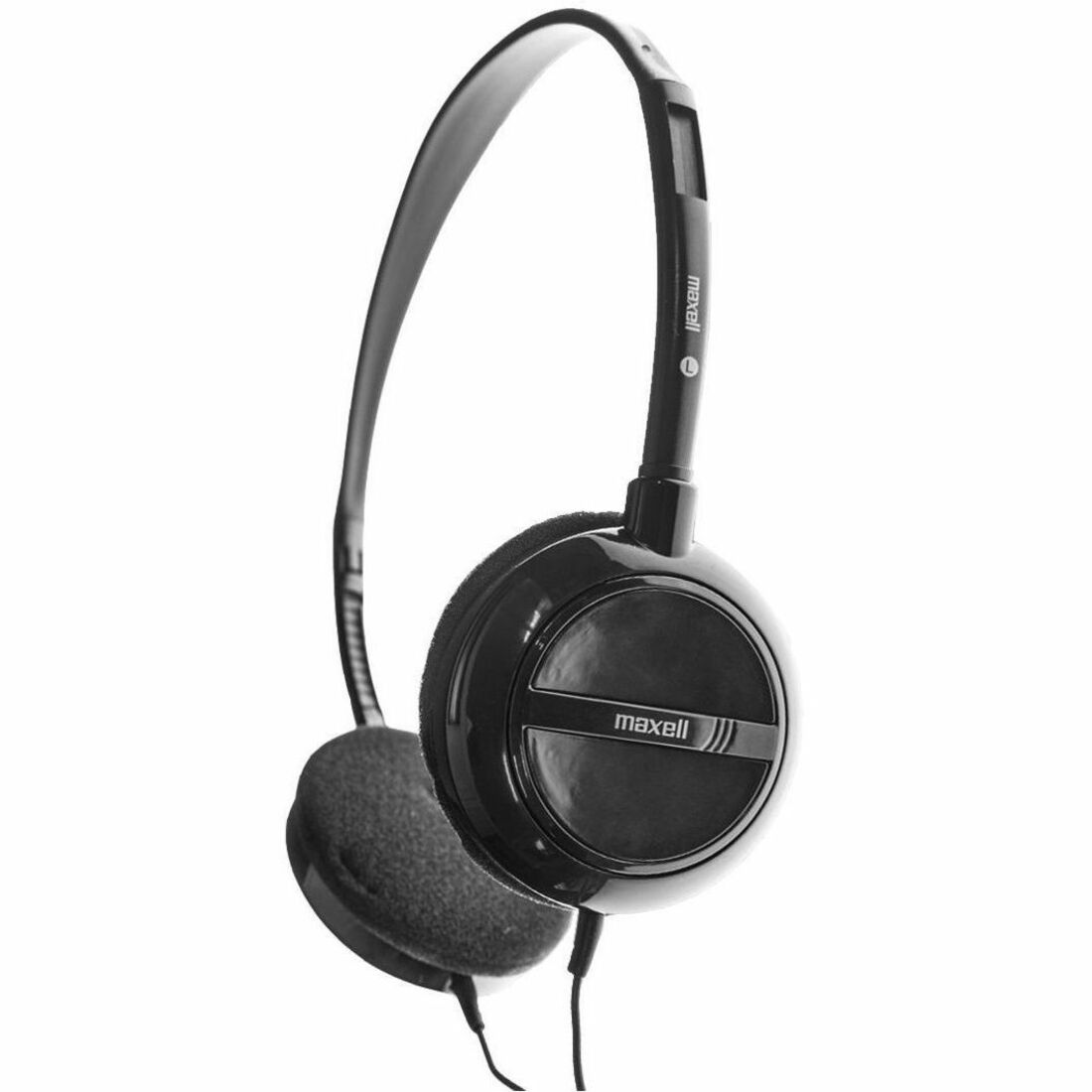 Mini-phone (3.5mm) - Wired - Ear-cup - 6 ft Cable - Black