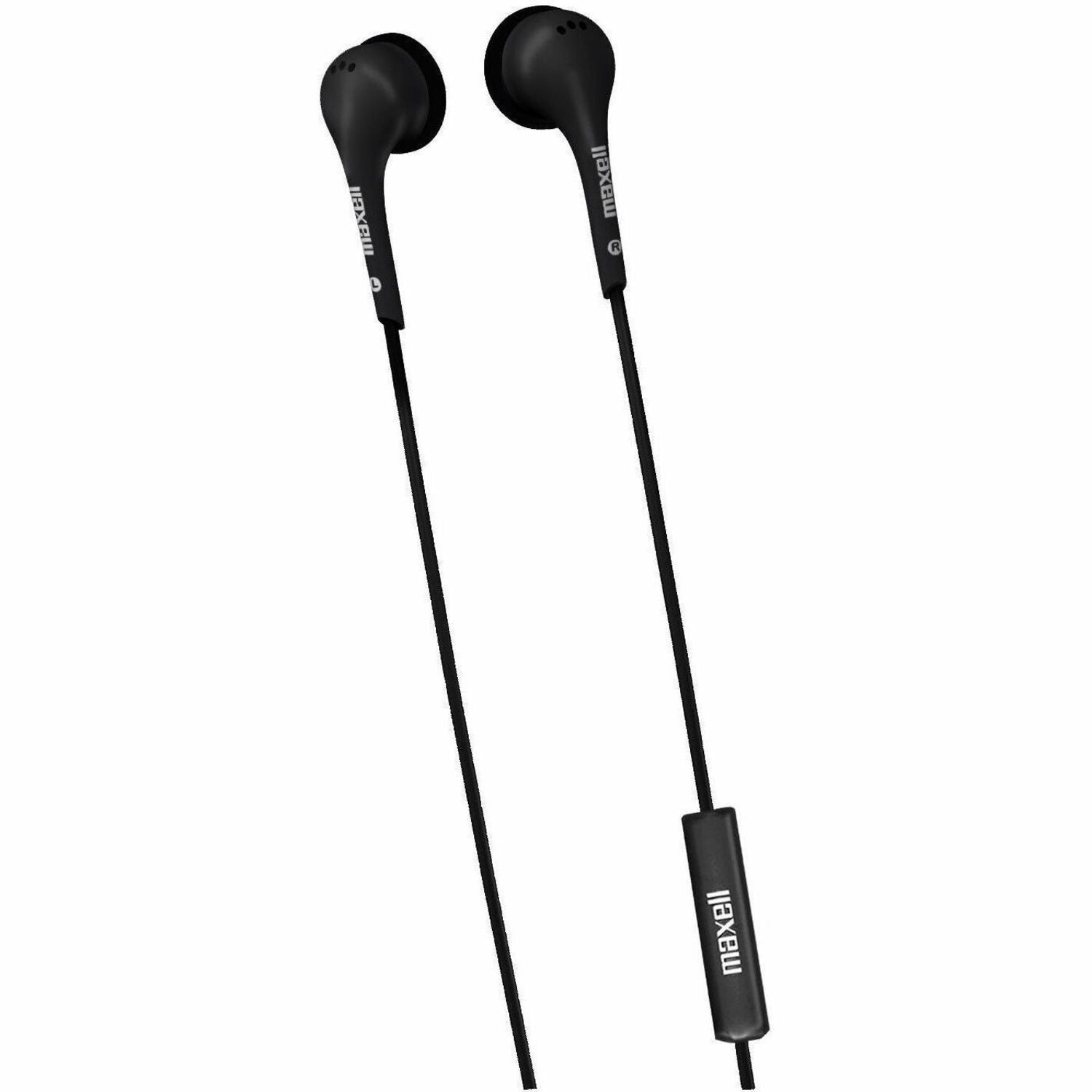 Mini-phone (3.5mm) - Wired - Earbud - In-ear - 6 ft Cable - Black