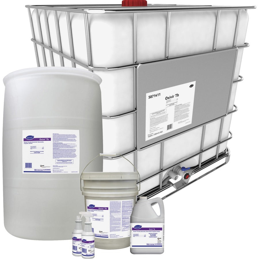 Ready-To-Use - 28.80 oz (1.80 lb) - Virucidal, Bactericide, Tuberculocide, Fungicide, VOC-free, Fragrance-free, NPE-free, Color-free, Disinfectant, Non-irritating - 160/Tub - 4 / Carton
