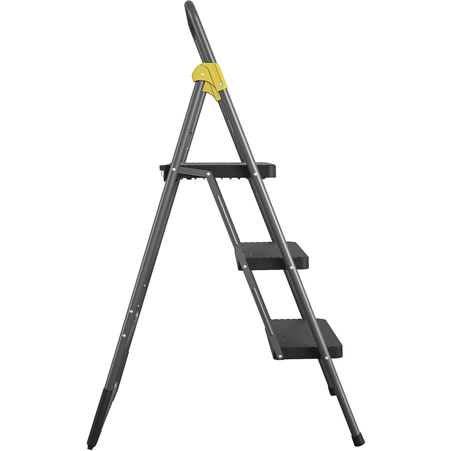 3 Step - 300 lb Load Capacity - 14.5" Width x 12.3" Depth x 56" Height - Gray Orange