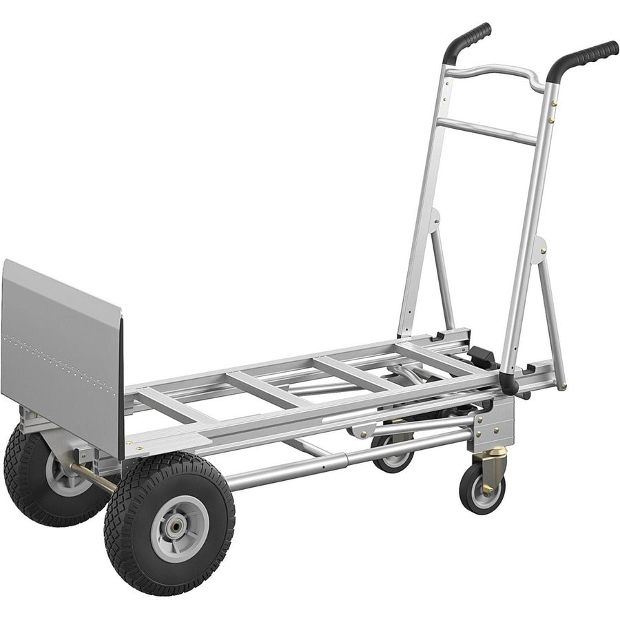 1000 lb Load Capacity - 4 Casters - Aluminum - 19" Width x 21" Depth x 47.50" Height - Silver Gray - 1 Each