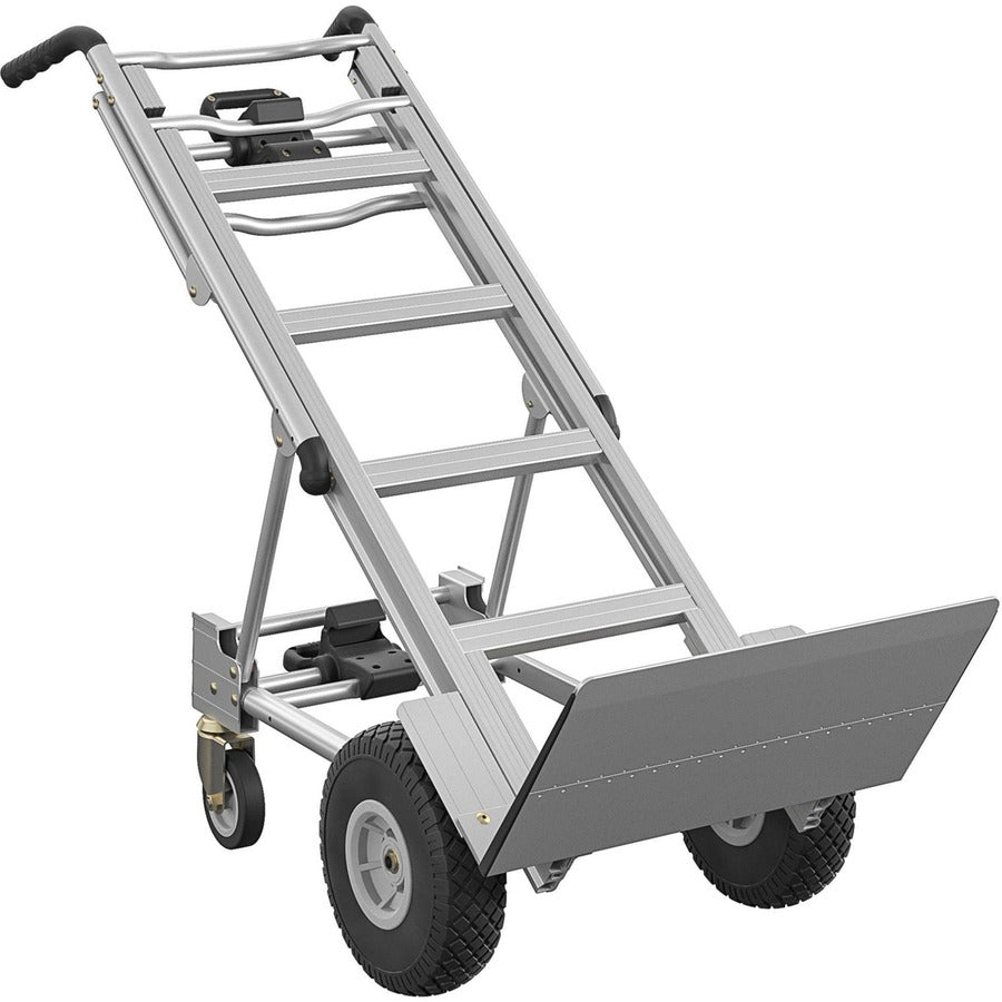 1000 lb Load Capacity - 4 Casters - Aluminum - 19" Width x 21" Depth x 47.50" Height - Silver Gray - 1 Each