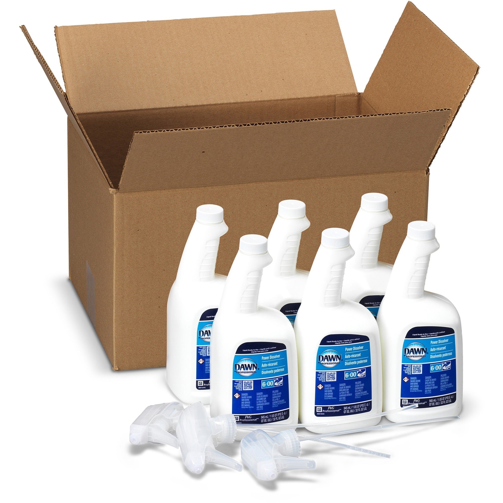 Ready-To-Use - 32 fl oz (1 quart) - Scrub-free, Unscented, Chemical-free - Clear Spray Bottle - 1 Each