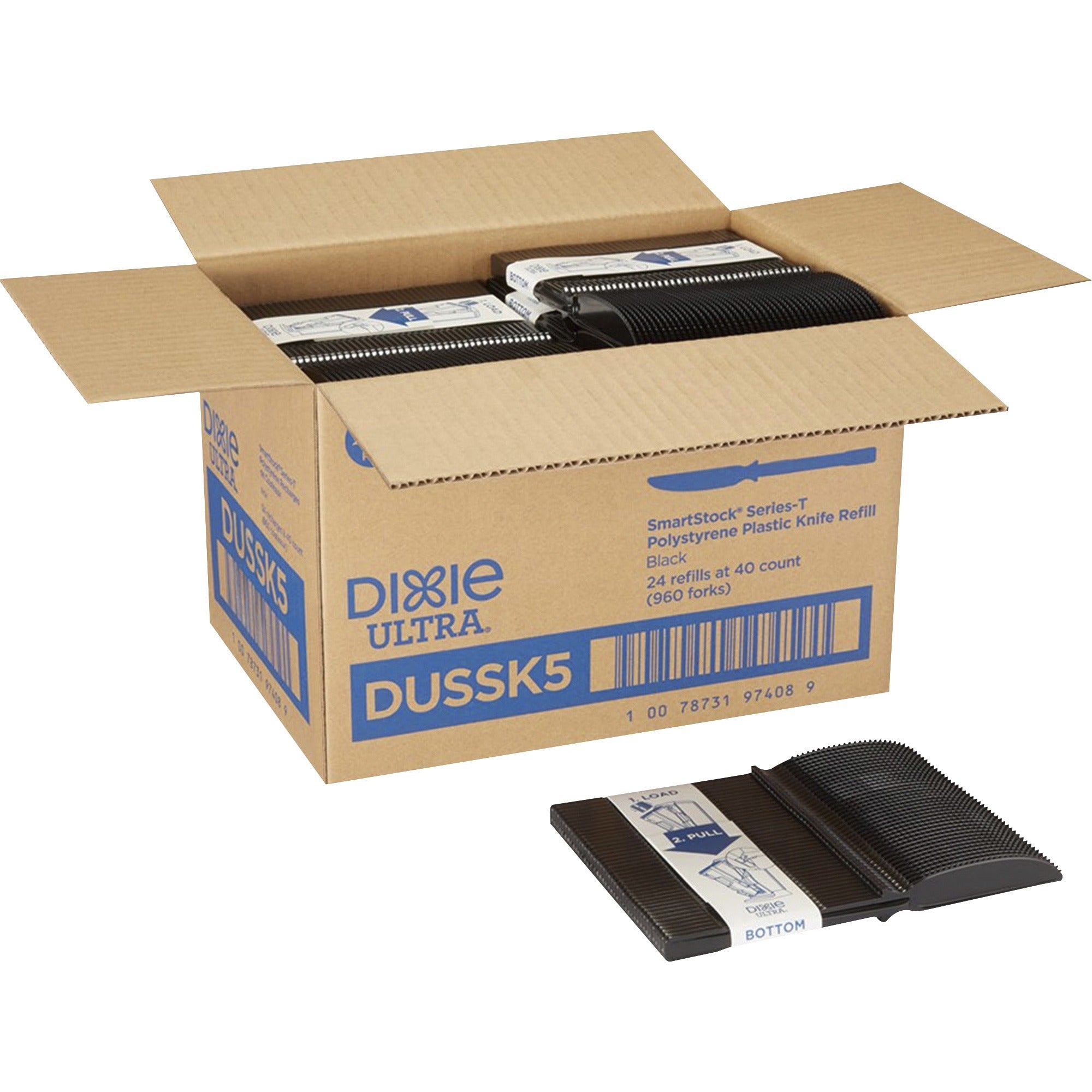 Knife - Breakroom - Black - 960 / Carton