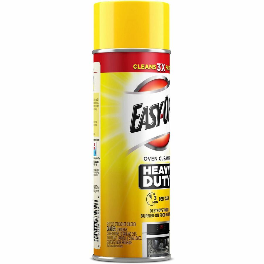 Easy-Off Heavy Duty Oven Cleaner - Ready-To-Use - 14.5 fl oz (0.5 quart) - Floral, Fresh Scent - Heavy Duty, Bleach-free - White - 12 / Carton