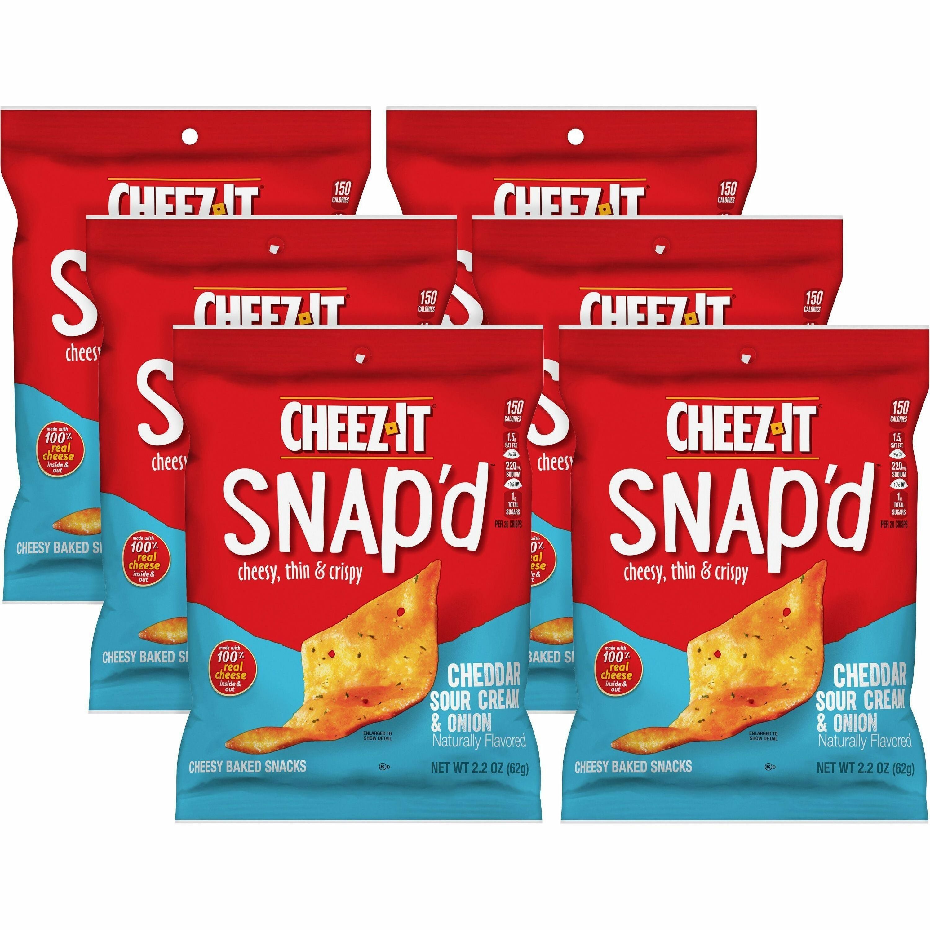 Cheddar Sour Cream, Onion - 6 / Carton